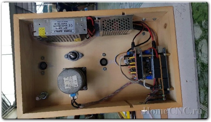 Самодельный станок с ЧПУ на arduino