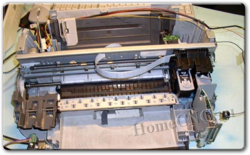 Детали старого принтера для ЧПУ станка или 3D принтера
